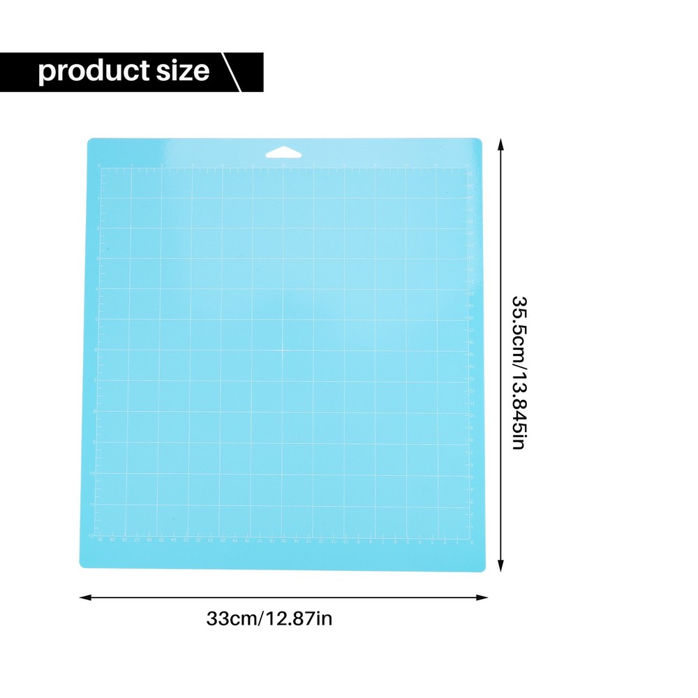4 Pcs Mixed Color PVC Cutting Mat Grid Cutting Pads Cutting Plotter Pad7235