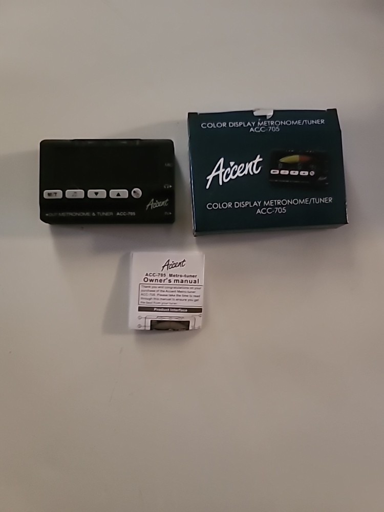 Accent Color Display Metronome/Tuner ACC-705