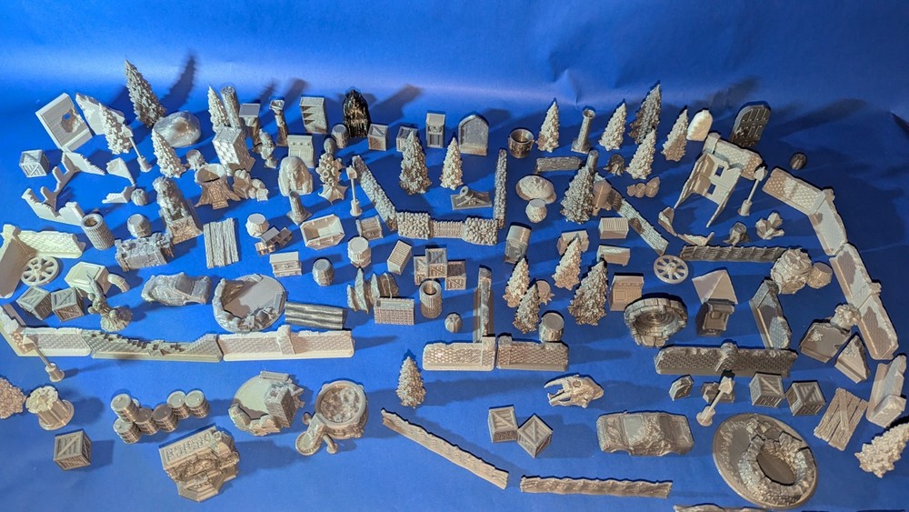 202 Pieces of scatter terrain bundle