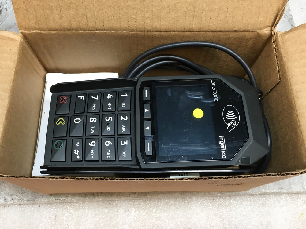 Ingenico Lane 3000 Credit Card Reader Machine POS Terminal in Open Box