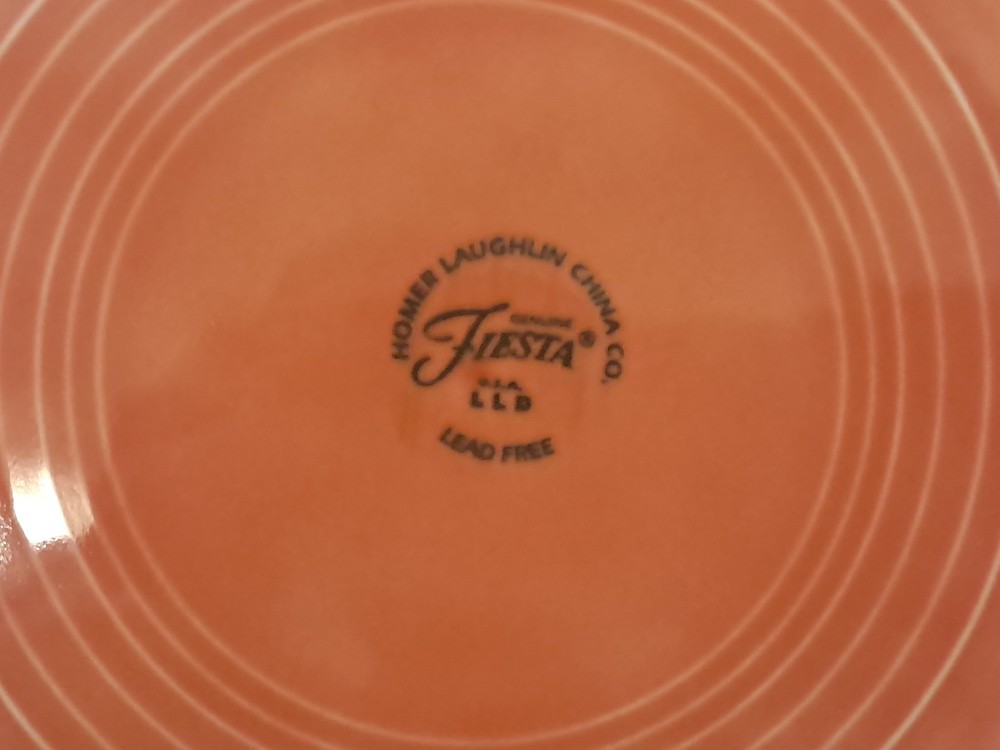 FIESTAWARE PERSIMMON 10 1/2" DINNER PLATE