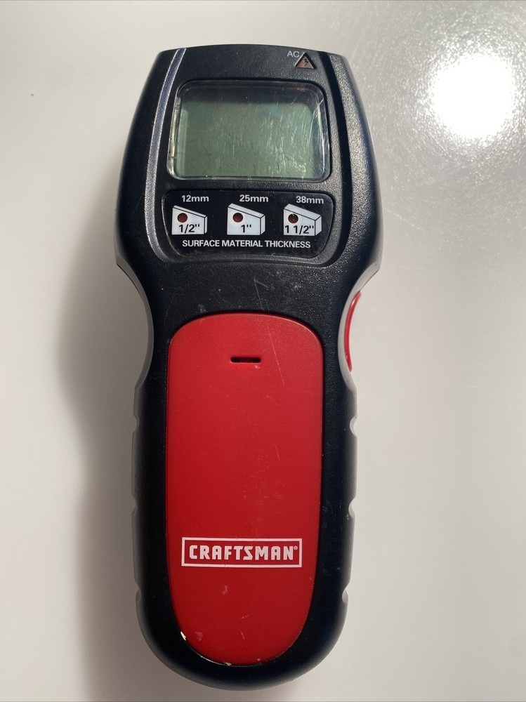 Craftsman 49034 Red & Black Digital Display Multi-depth Scan/Joist Sensor zar