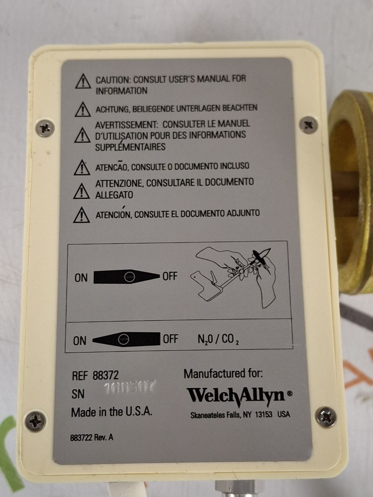 Welch Allyn 88372 Cryosurgical System