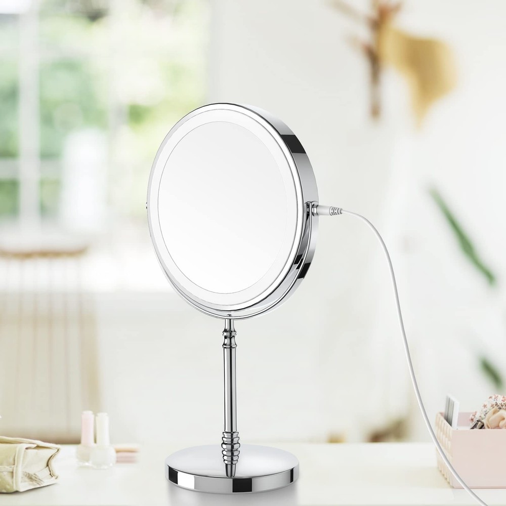 Makeup Mirror Charging Cable 5.5x2.1mm Connector, 1A, 3.2ft Length