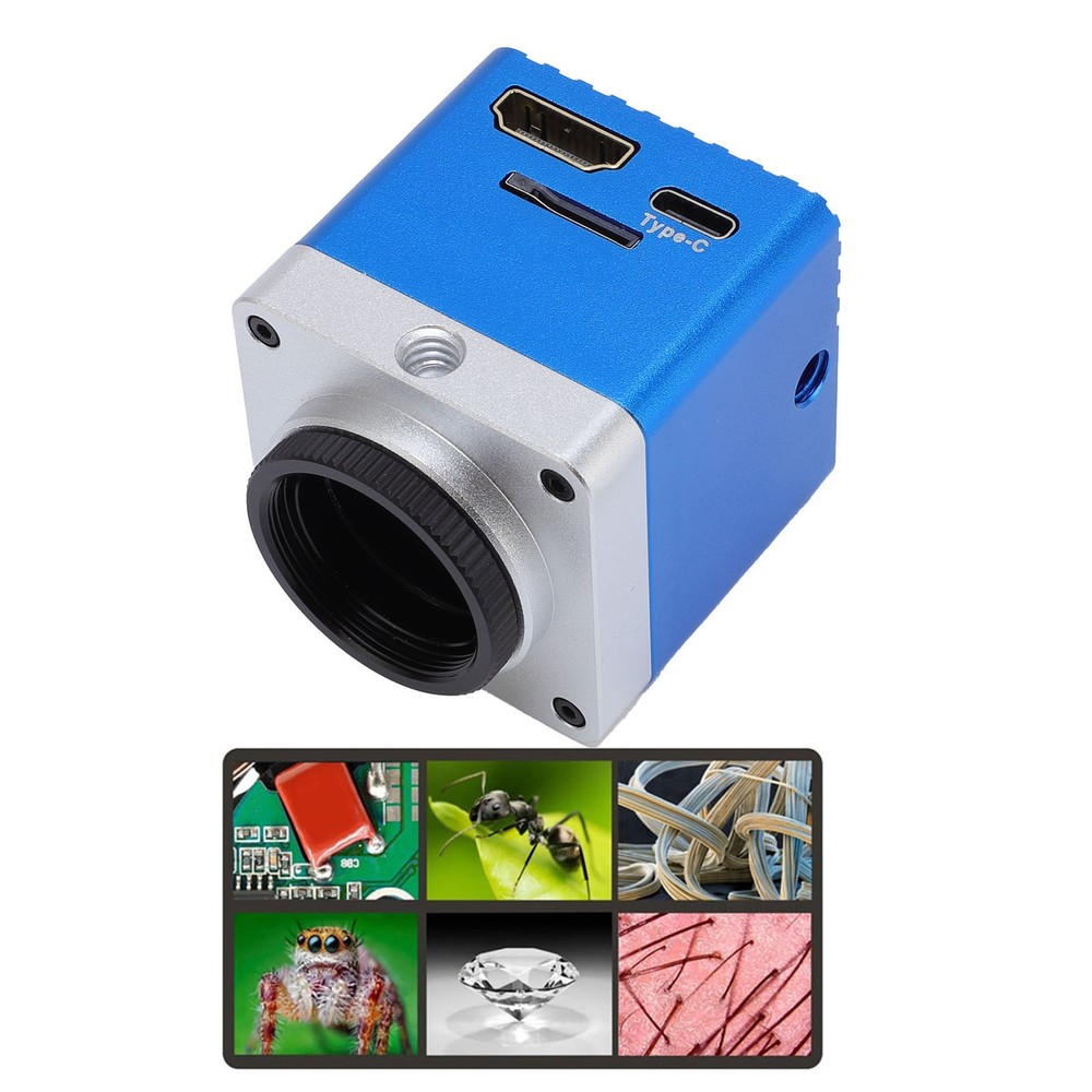 4K HD Microscope Industrial Camera 8.3MP 3840X2160 Resolution 1/1.8 Sensor HD