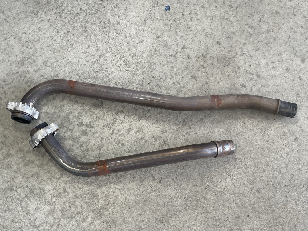 1992 Honda Shadow VT1100C OEM OE Header Pipes, Collars - Front Rear Upper Lower