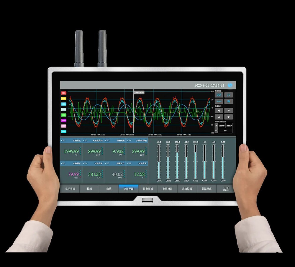 130E Wireless Recorder Touch Screen Remote Control Universal Input Data Logger
