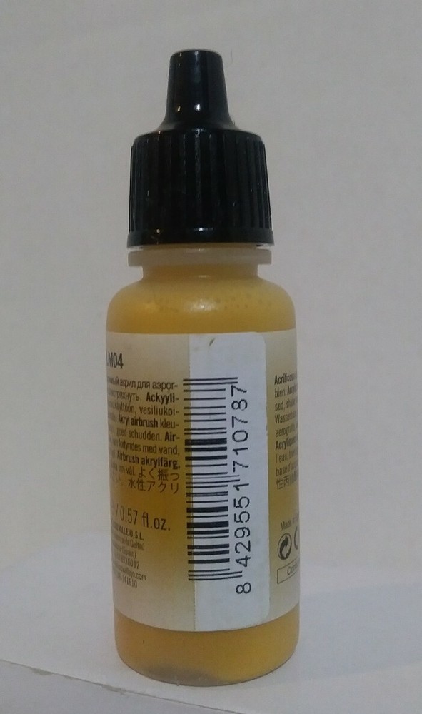 Vallejo Model Air 71.078 Yellow, 17ml.