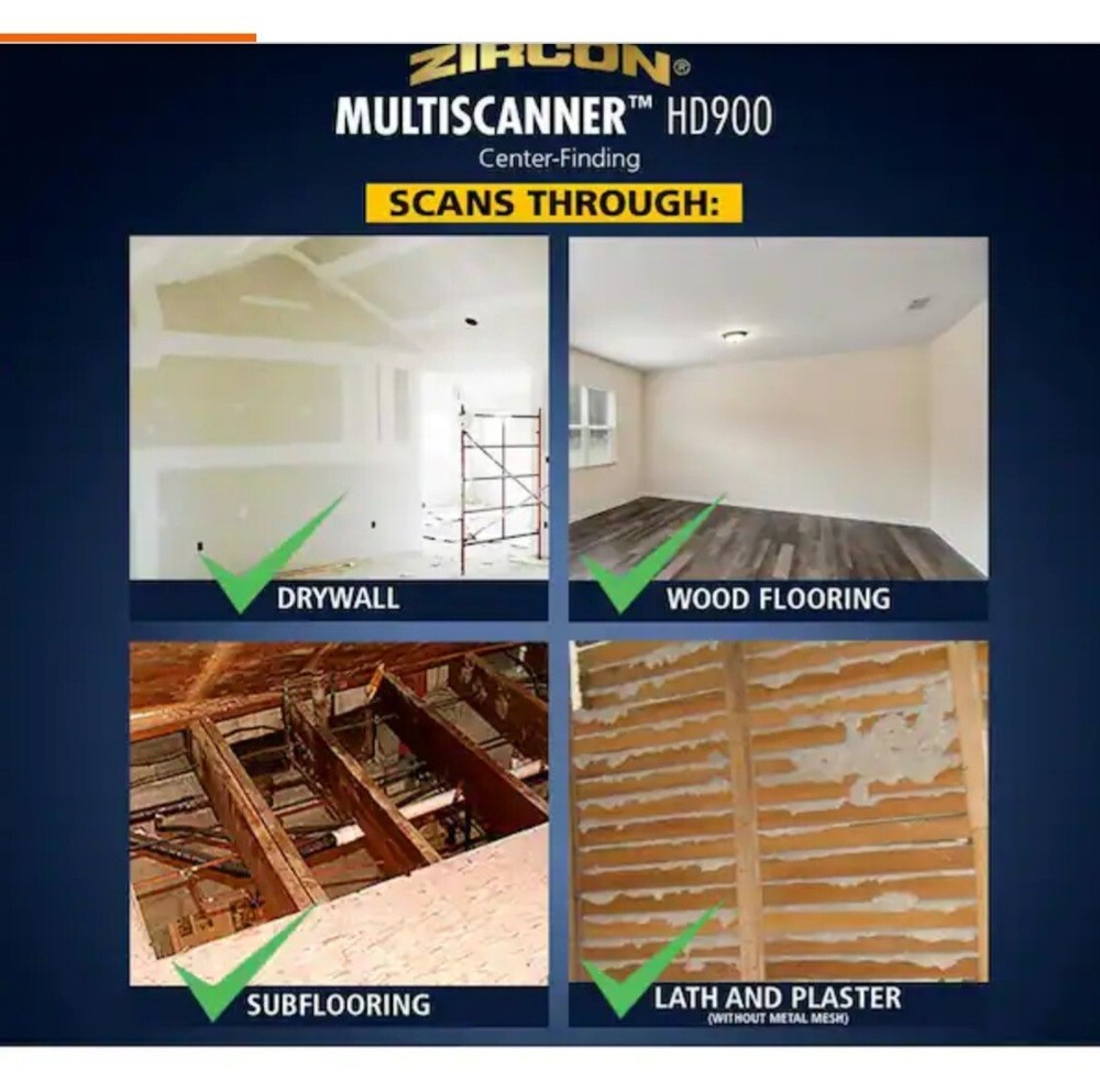Zircon Multi-Function HD900 Wall MultiScanner