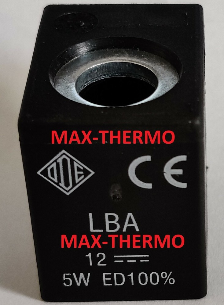 O.D.E ODE  LBA 12VDC 5W  SOLENOID VALVE COIL  COFFEE MACHINE D=10MM