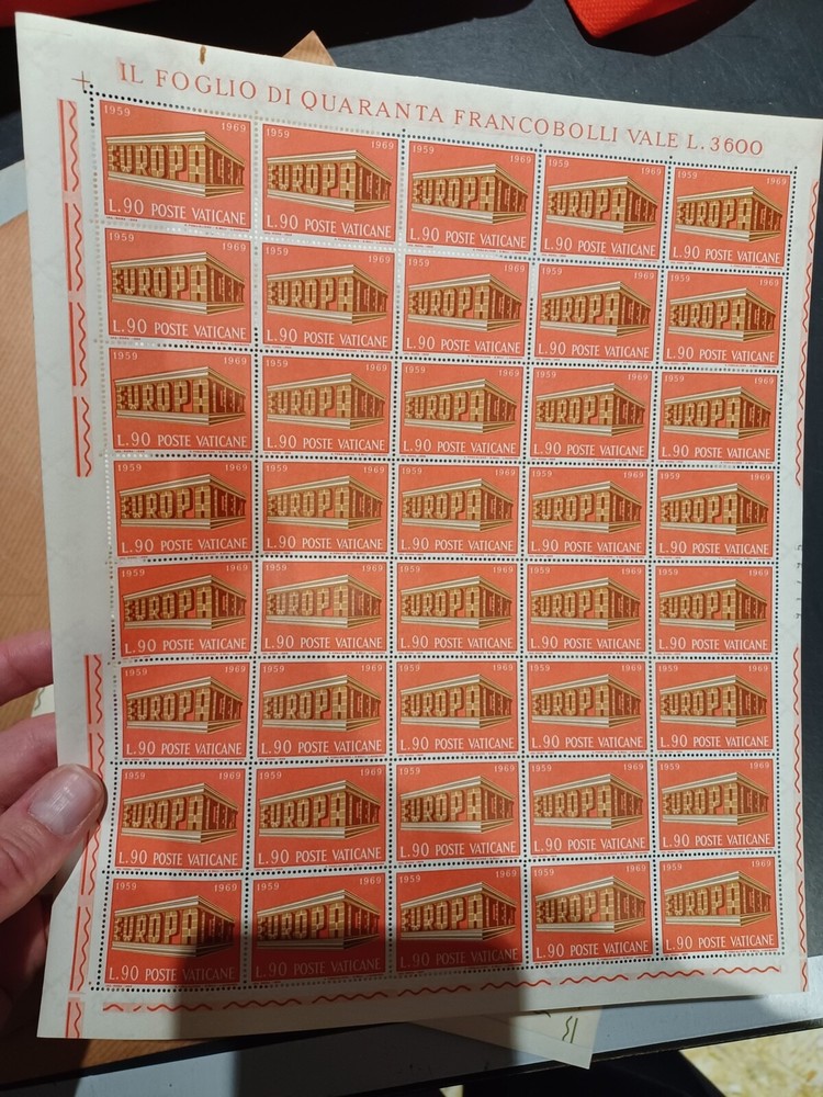 GREAT Vatican stamp assortment of blocks plate blocks, sheets, partials, mint