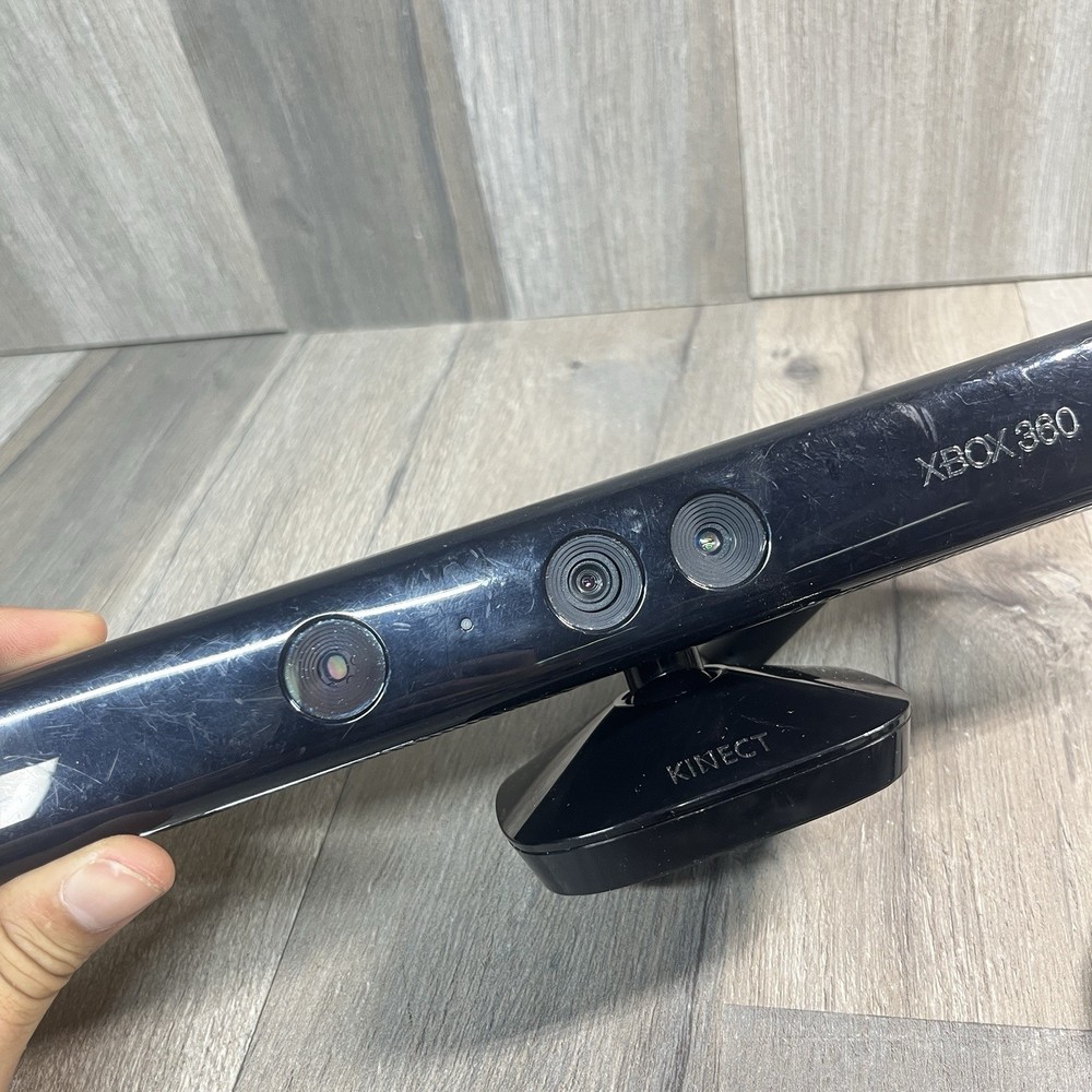Microsoft XBox 360 Kinect Sensor 1414 Genuine + POWER CORDS!
