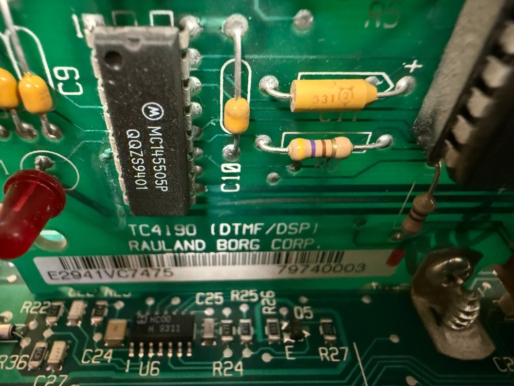 Rauland-Borg TC2195 System Analog Card (SAC)