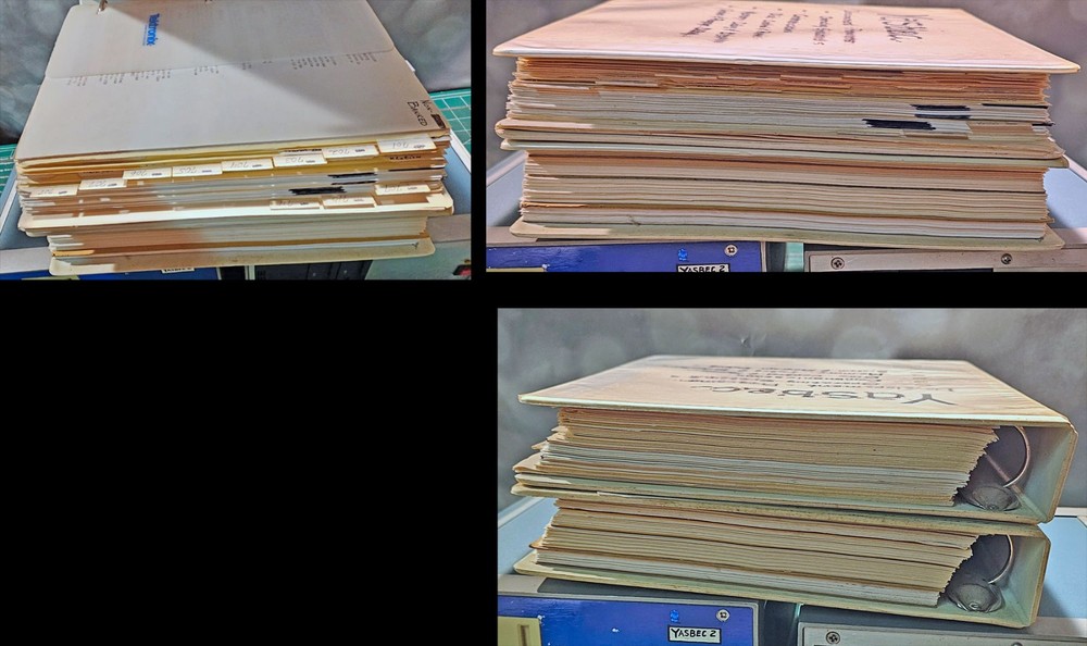 1990s YASBEC Z180 Computers + 2 Binders of User Manual & Development Docs - Rare