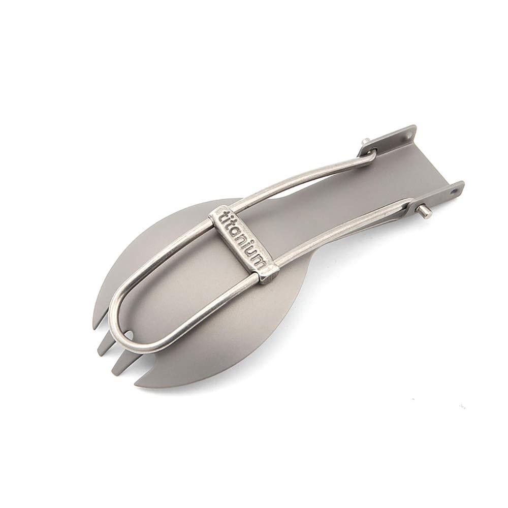 Titanium Folding Spork