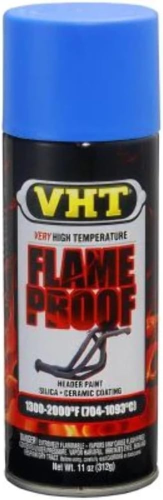 Flameproof Coating Very High Heat Flat Blue