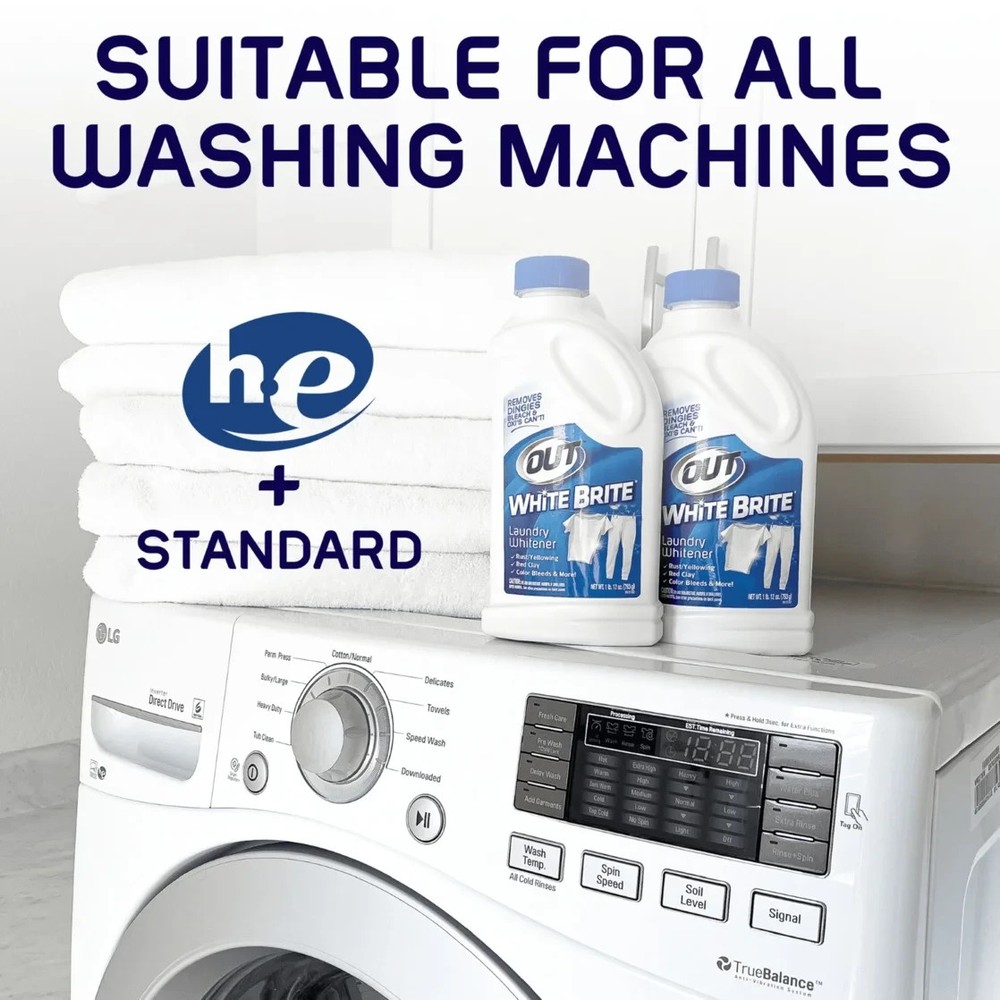 Out White Brite Laundry Whitener, 28 oz