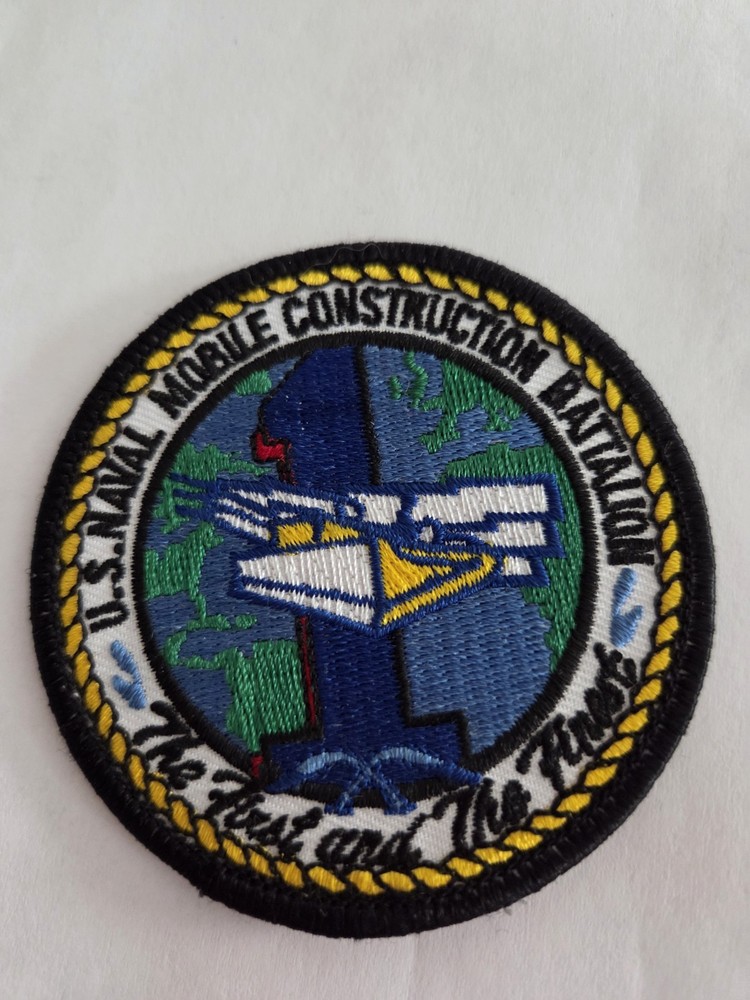 1st U.S. Naval Mobile Construction Battalion, Patch The First And The Finest