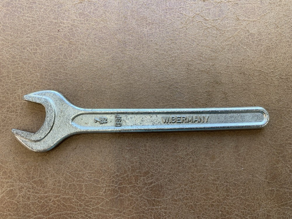 Vintage 3/8 Whitworth Single Open Ended Spanner DIN 894