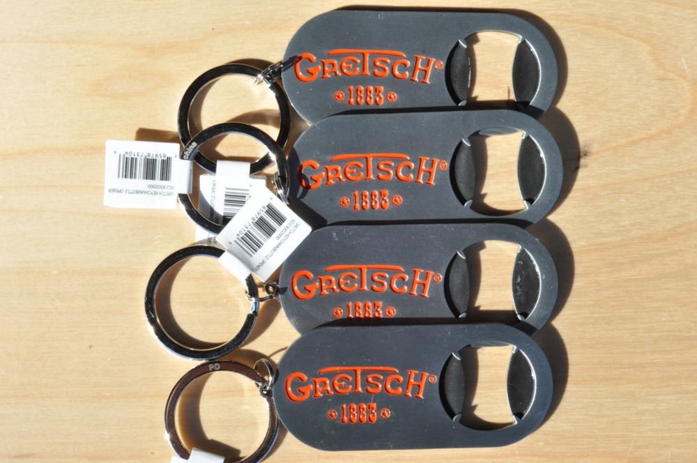 Gretsch Keychain Bottle Opener (Quantity 4 ) Pn: 9223002000