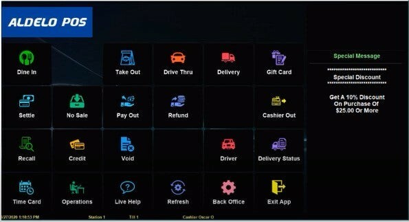 Software Aldelo POS for Restaurants PRO NON refundable