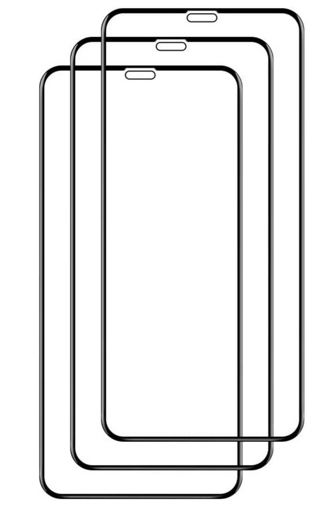 3x FULL Coverage Tempered Glass Screen Protector For iPhone 14 13 12 11 XS /MAX