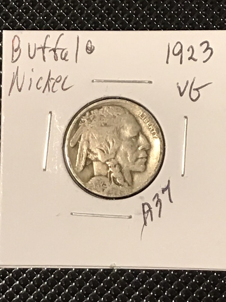 1923 Buffalo Nickel VG