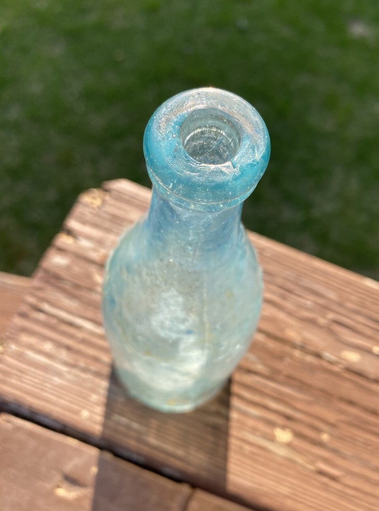 Bengal Bluing , blown bottle, Aqua 1890s