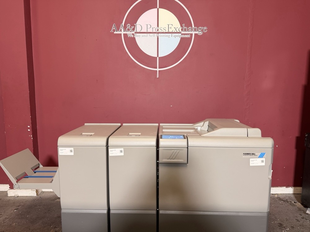 Low Meter 209k Plockmatic 350e Bookletmaker !Video!