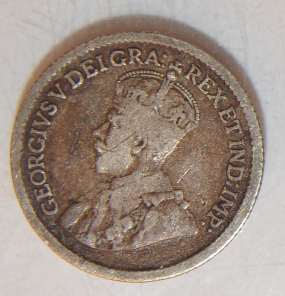 1914 Canada 5 Cent Lot 102