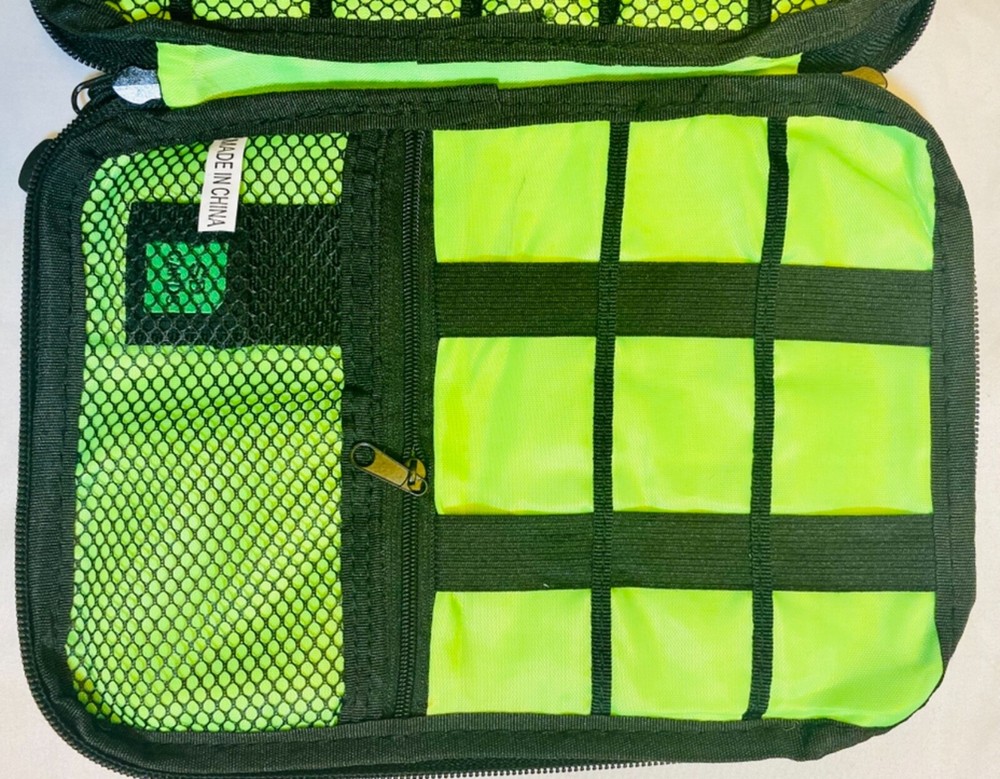 Electronics Accessory Organizer Bag Multipurpose Travel Storage Portable Case