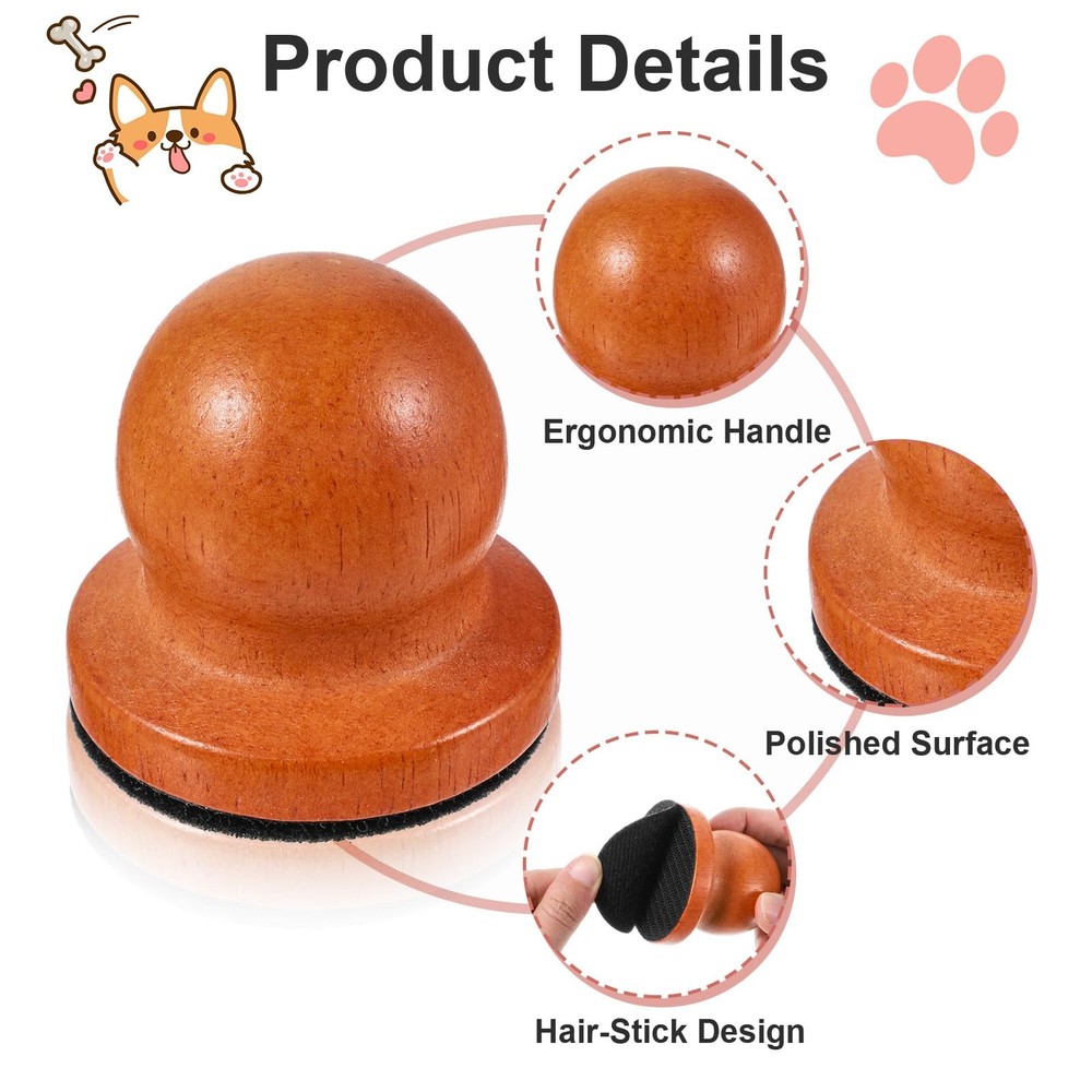 Dog Nail File with 6Pcs Replaceable Filing Disc, Dog Scratch Board for Safe a...