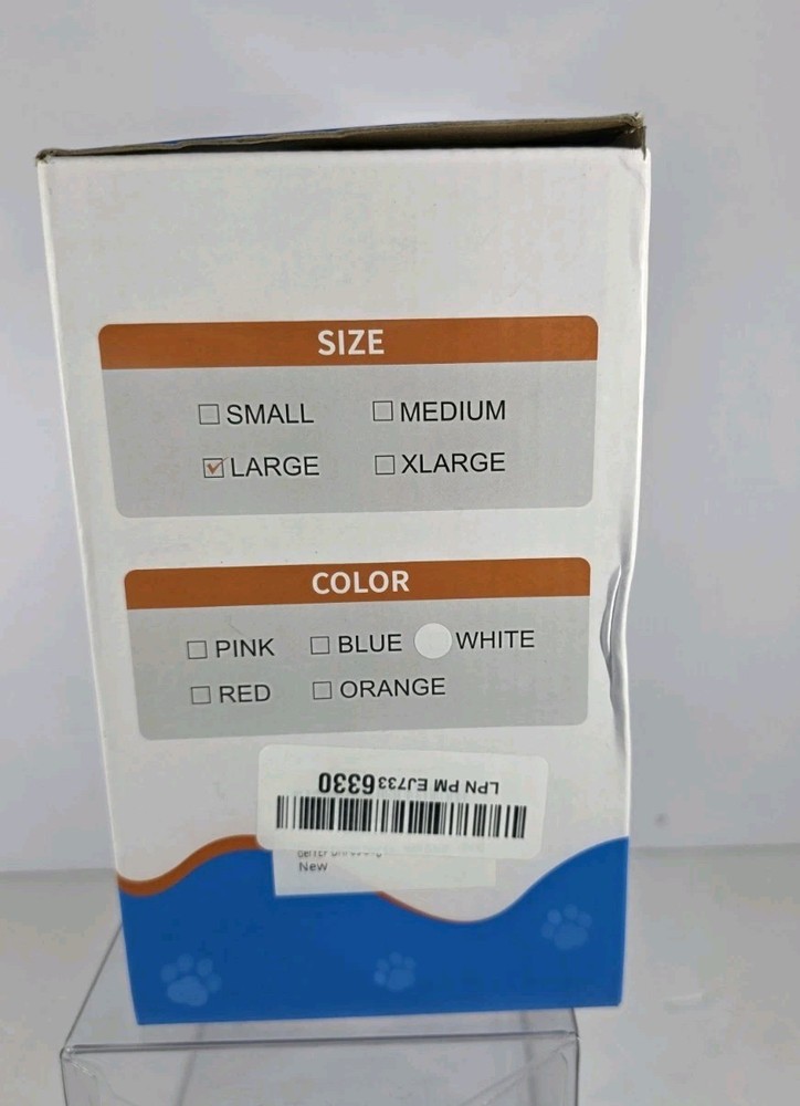 Dog Hearing Protector Deryep White Large