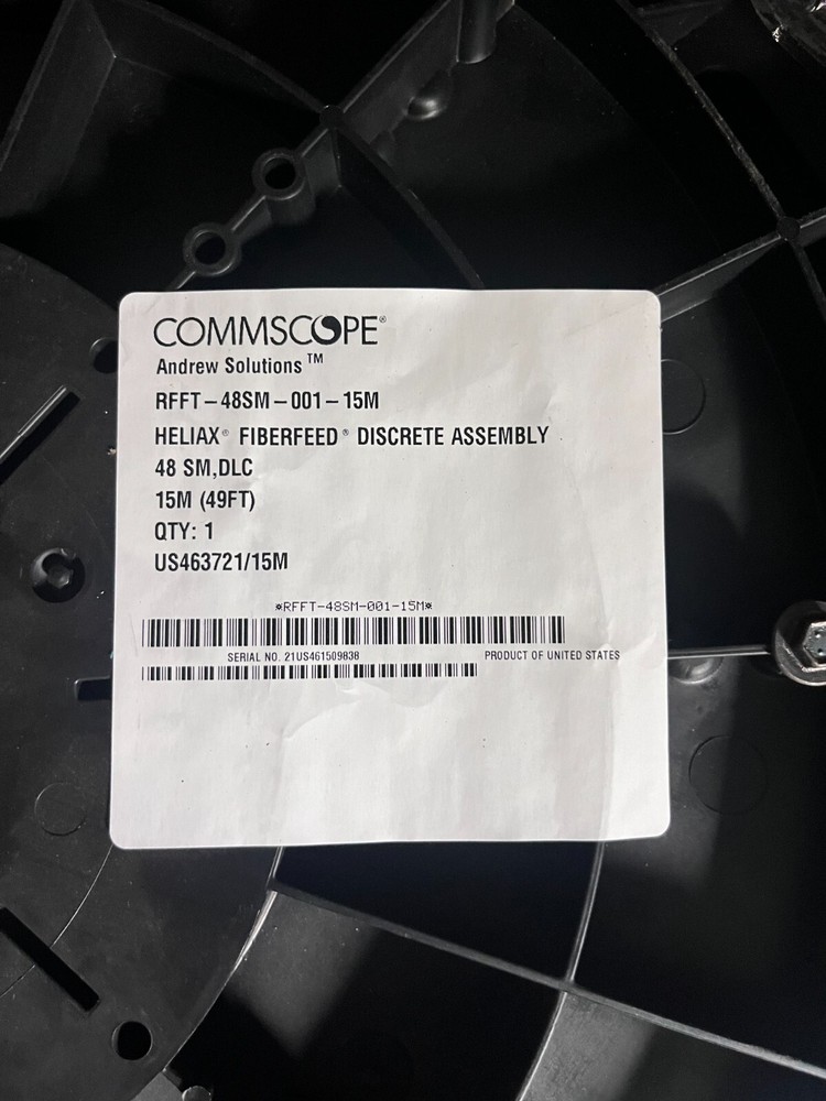 commscope fiber trunk 15m 48sm
