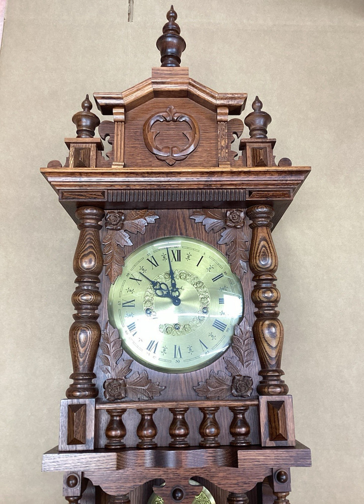 Fauch vintage German triple chime clock