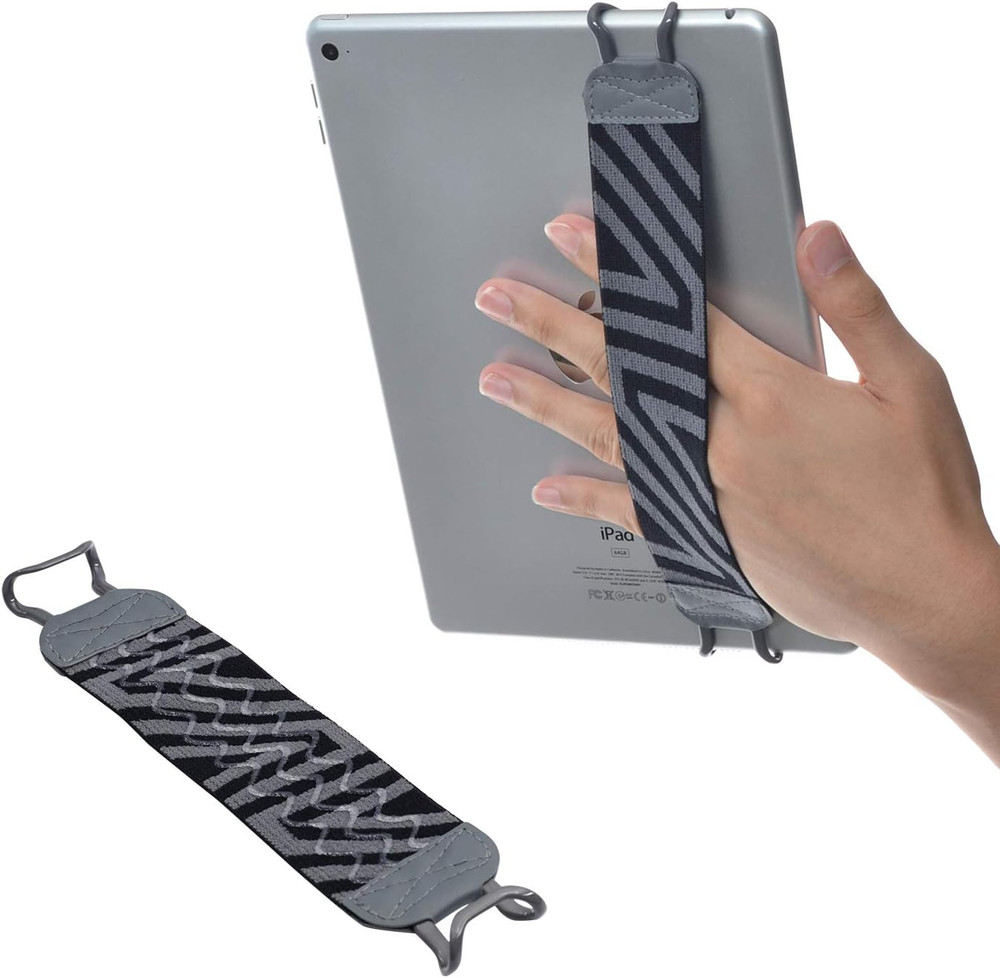 Security Hand Strap Holder with Silicon for Tablets, Compatible with Ipad P