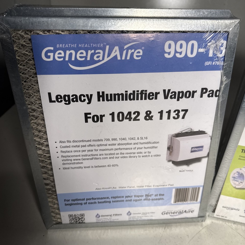 GeneralAire 990-13 (2 Pack) - Humidifier Water Panel