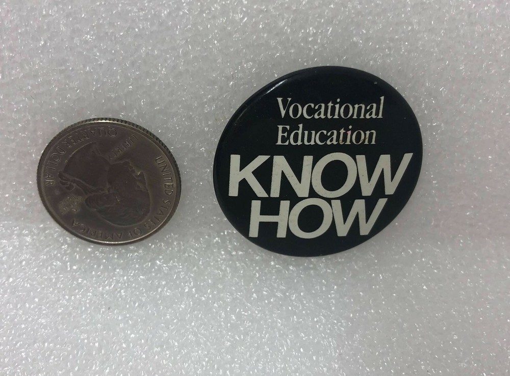 Vocational Education Know How Pin
