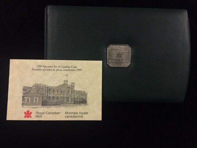 1999 Royal Canadian Mint Specimen Set