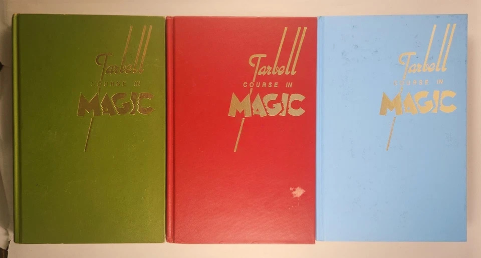 Tarbell Course in Magic Set Lot Vol. 1-6