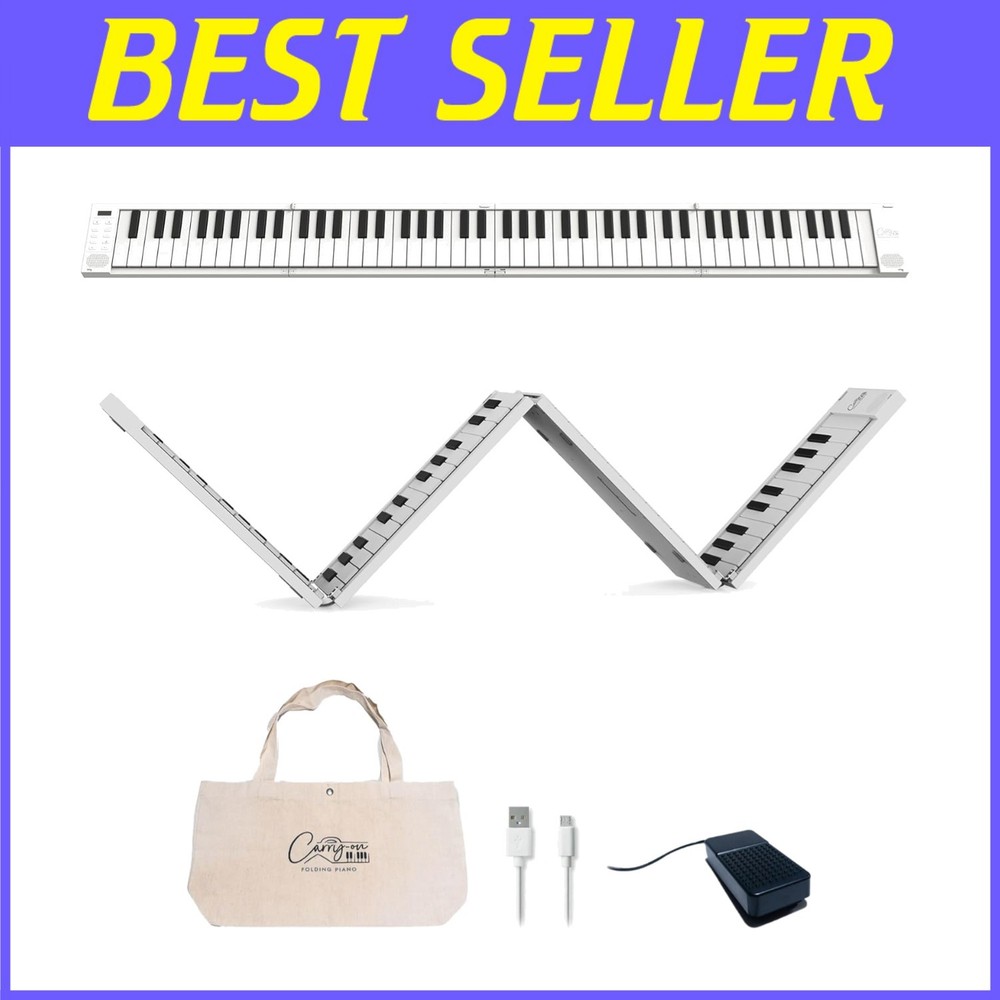 USB MIDI Controller - Portable 88-Key Folding Digital Piano