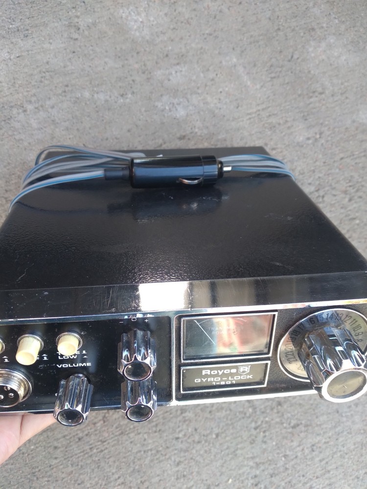 Vintage Royce AM CB Mobile Transceiver Model 1-601