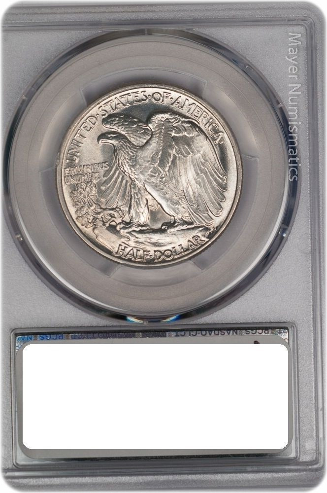 1943 Walking Liberty Half Dollar PCGS MS67