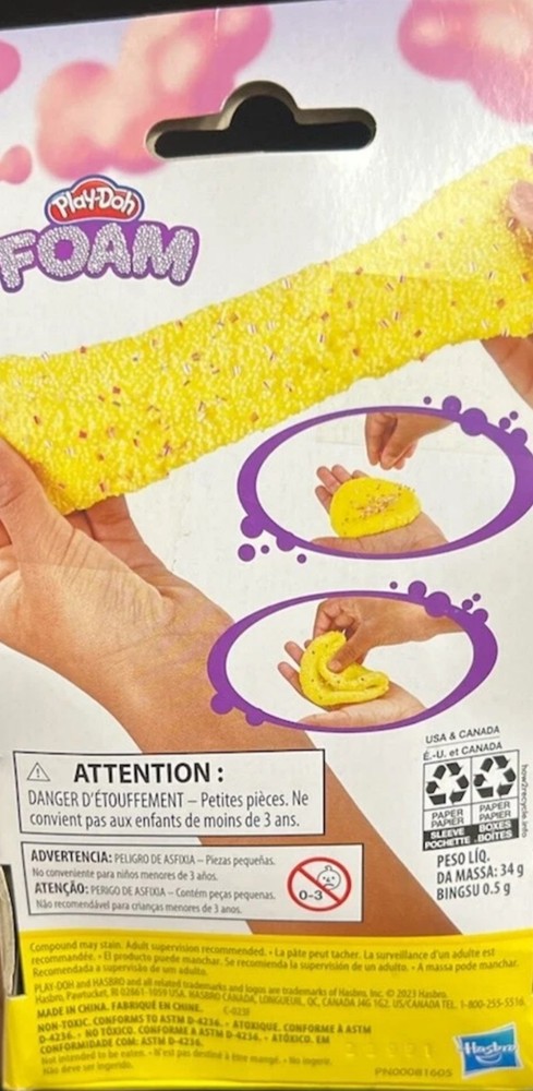 Play-Doh Foam Alt Compound Mini Playset NEW