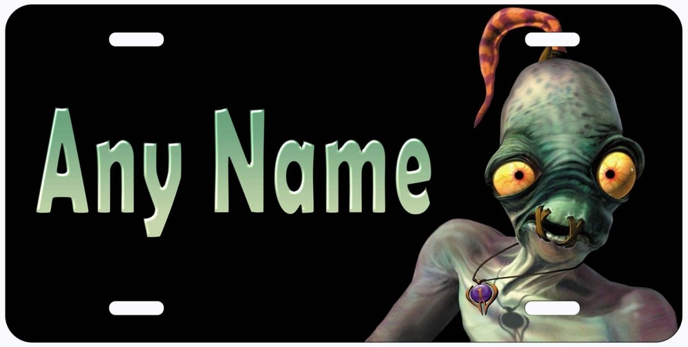 Personalized Abe Aluminum Car License Plate Any Name
