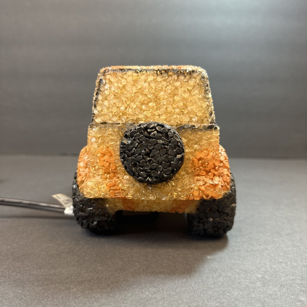 Melted Popcorn Plastic Jeep Night Light or Desk Lamp EUC