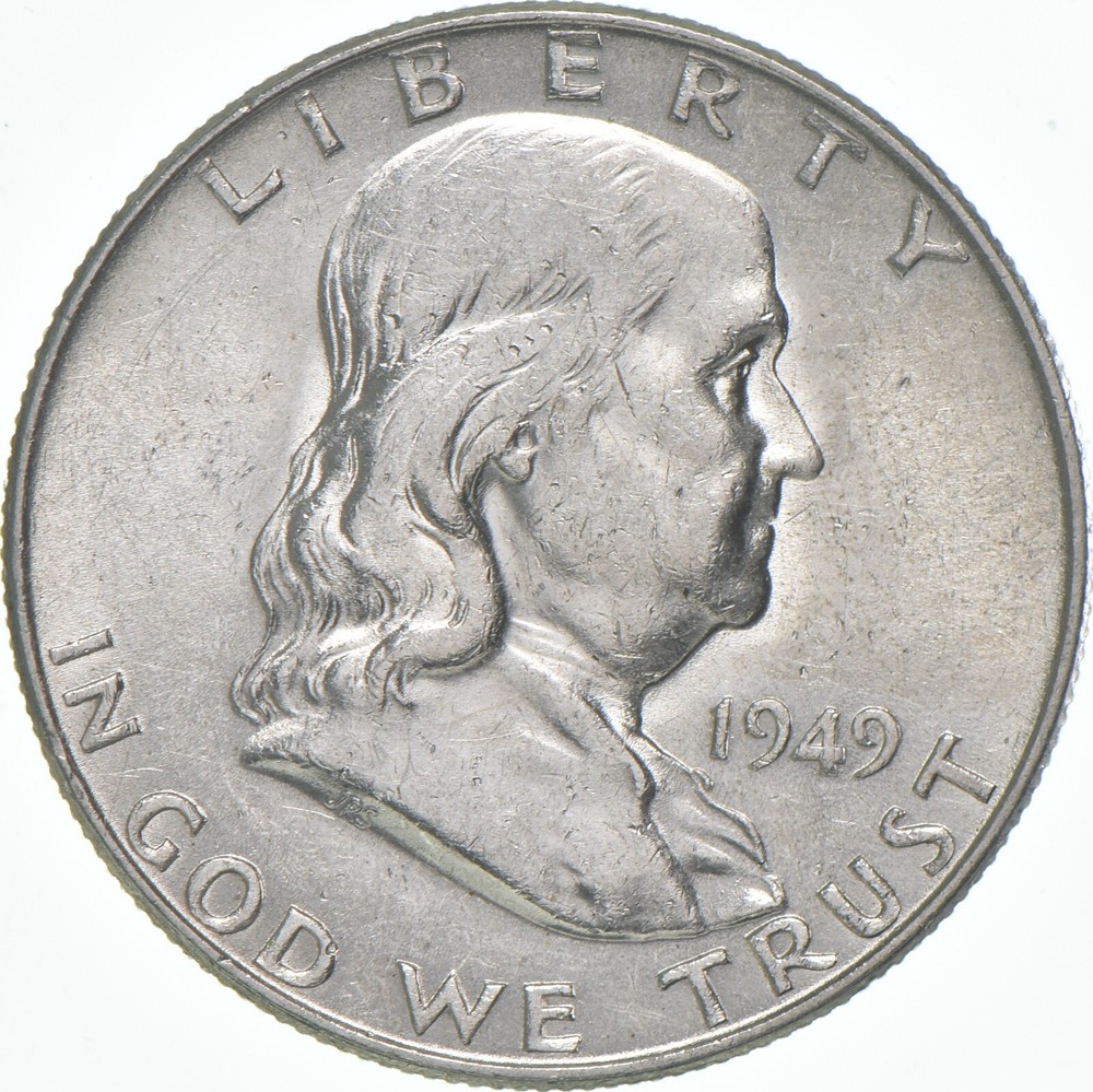 1949-D Franklin Half Dollar AU