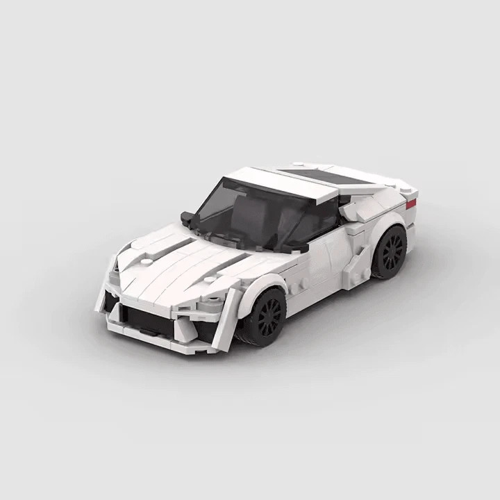 MOC Lego Car Building Set: Lexus LFA