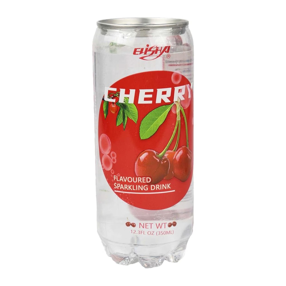 Elisha Flavored Sparkling Drink 350ml Cherry & Refreshing