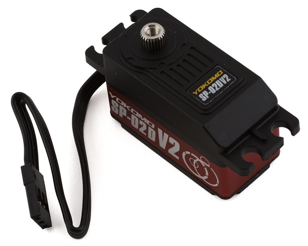 Yokomo SP-02 D V2 Programable Brushless Drift Servo (Red) [YOKSP-02DV2R]